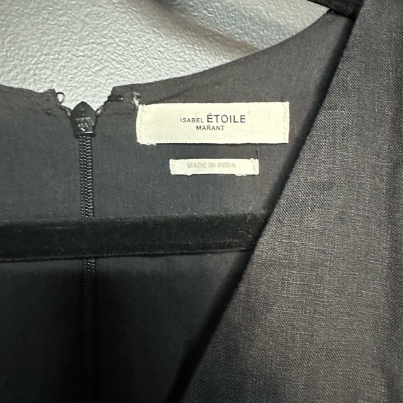 NEW Isabel Marant Etoile Audrey Dress Black 40 L - Picture 4 of 6